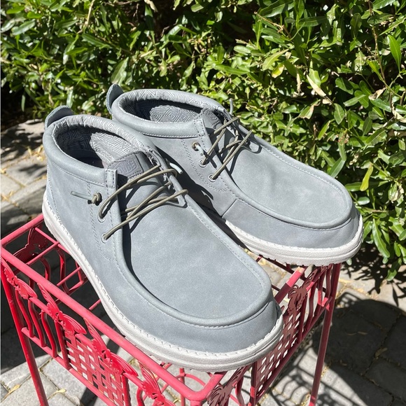 Hey Dude Wally Mid Leather Workwear - Picture 2 of 6